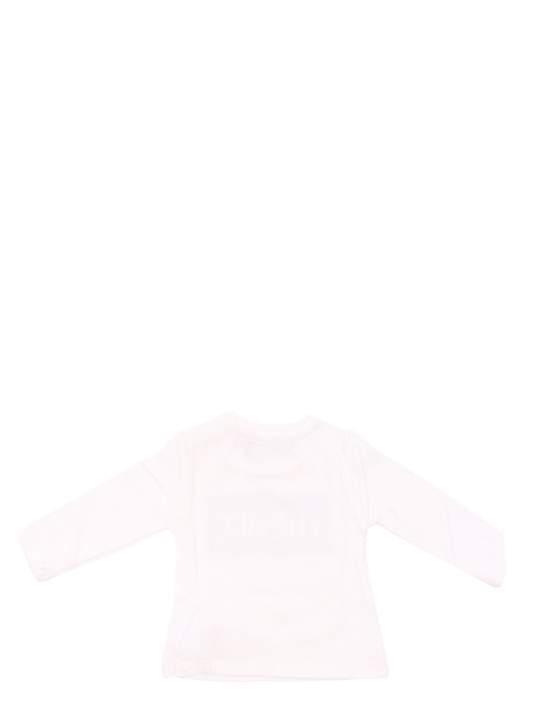 Clothing Printed long-sleeved T-shirt Versace White Kids