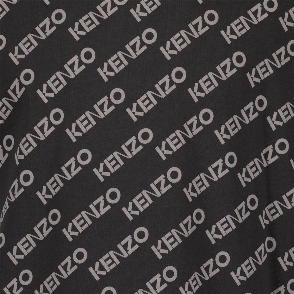 T-shirts Monogram T-shirt Kenzo Black Man
