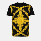 T-shirts T-shirt Maschera baroque Versace Noir Homme