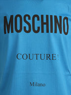 Tシャツ モスキーノクチュールのTシャツです！ミラノ Moschino 青 男