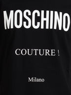 T-Shirts T-shirt Moschino Couture Milano Moschino Schwarz Homme