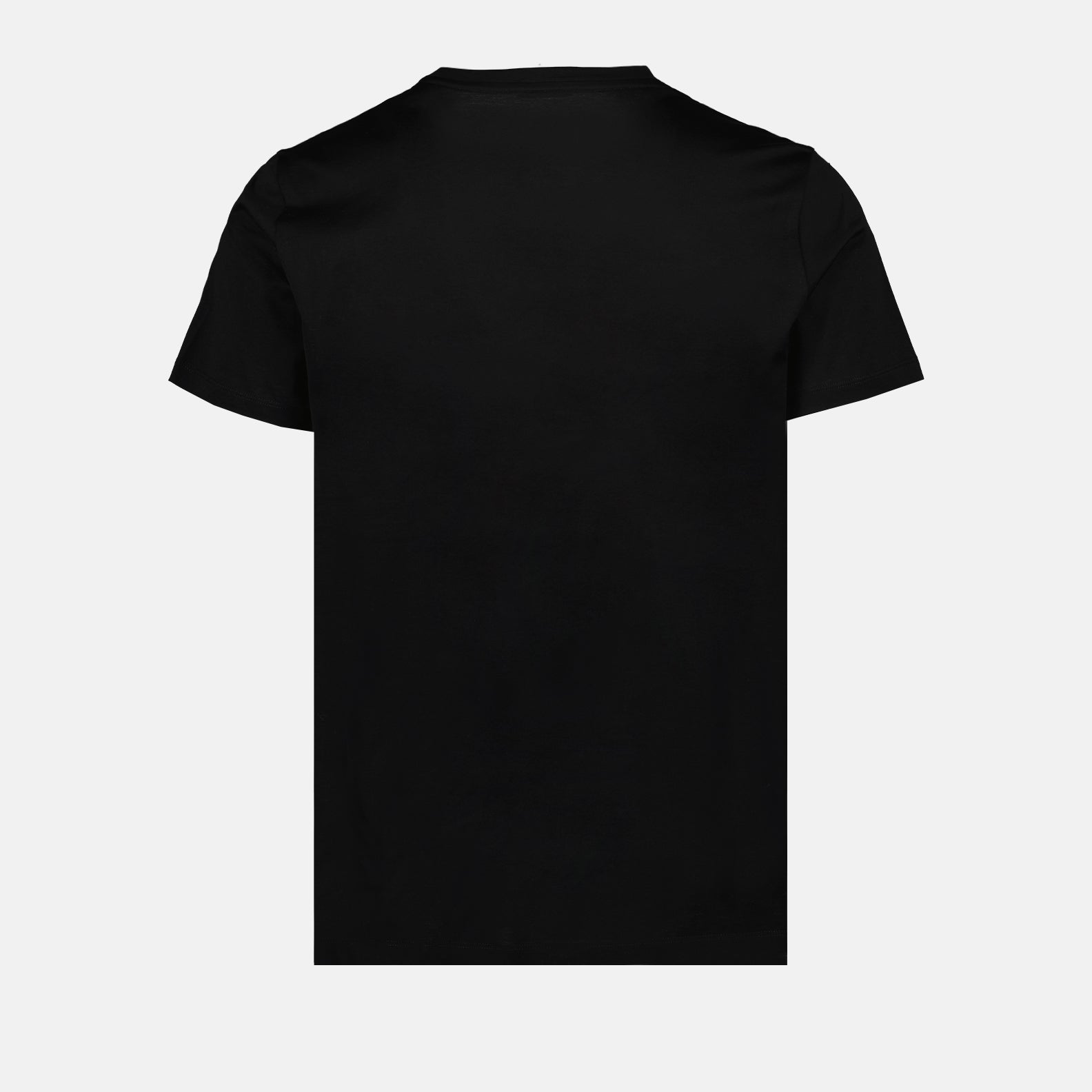 T-shirts T-shirt à logo double Moncler Noir Homme