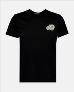 T-shirts Double Logo T-Shirt Moncler Black Man