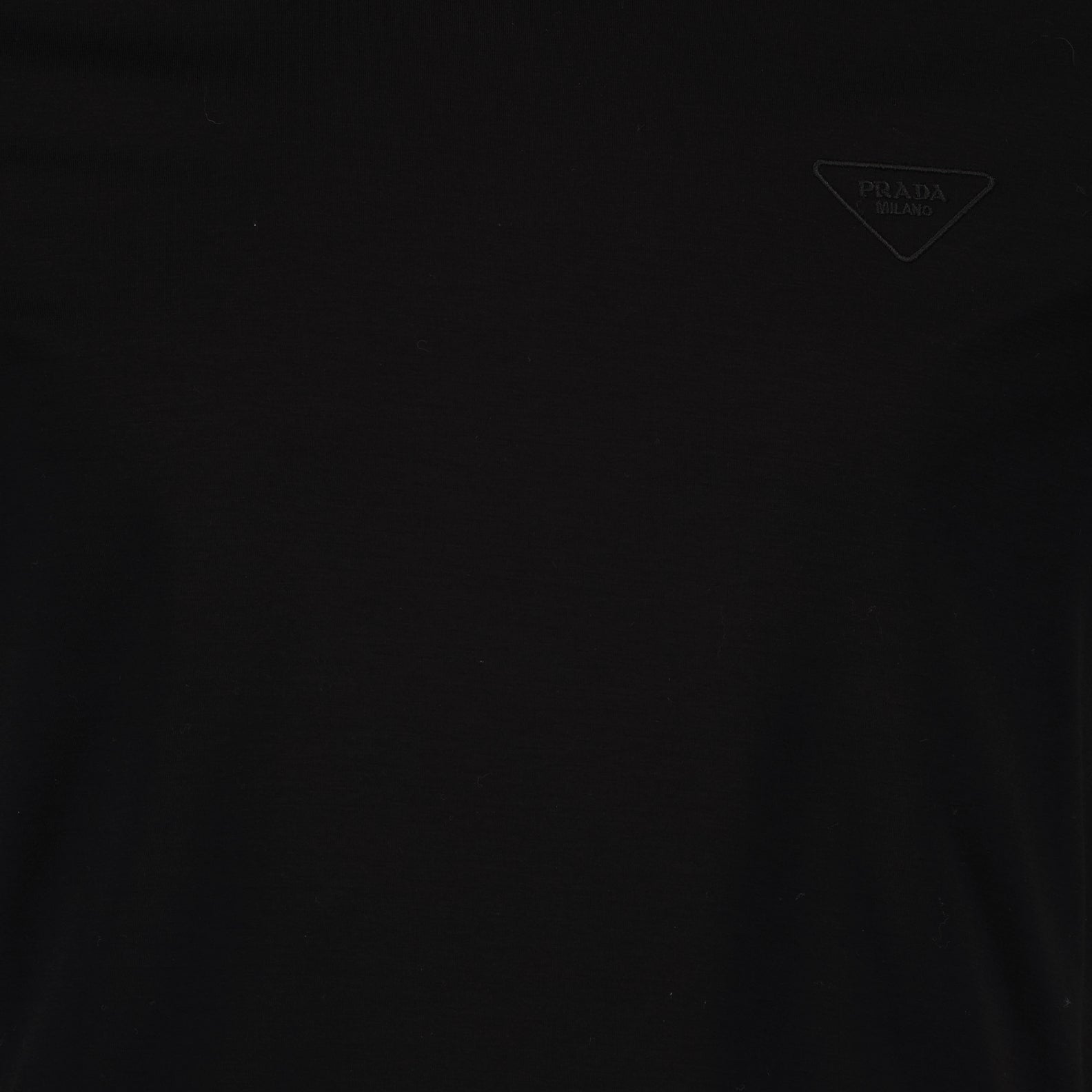 T-shirts Triangle logo T-shirt Prada Black Man