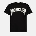 Camisetas T-shirt à logo Moncler Negro Homme