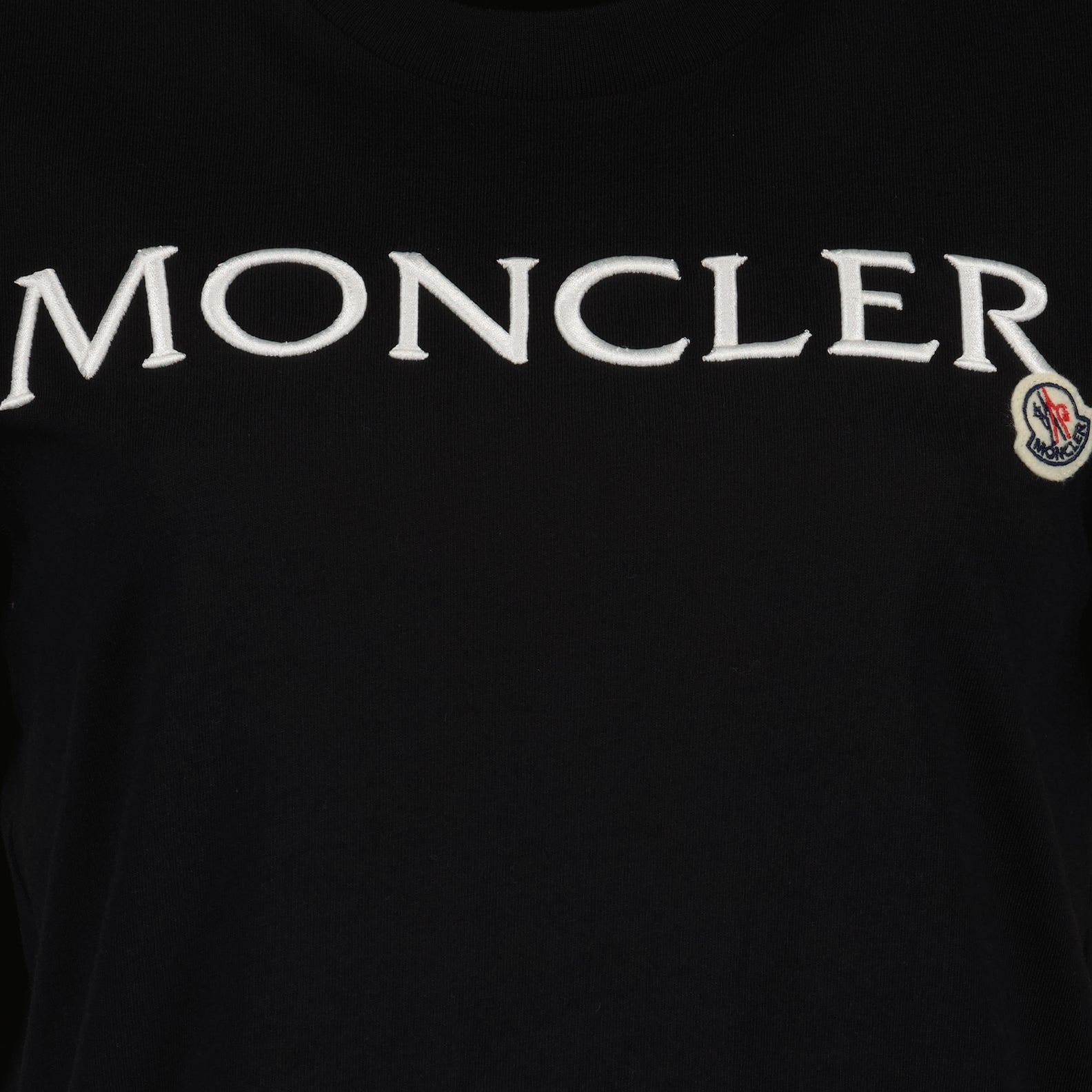 T-Shirts T-shirt à logo Moncler Schwarz Femme