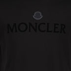 T-shirts Logo T-shirt Moncler Black Man