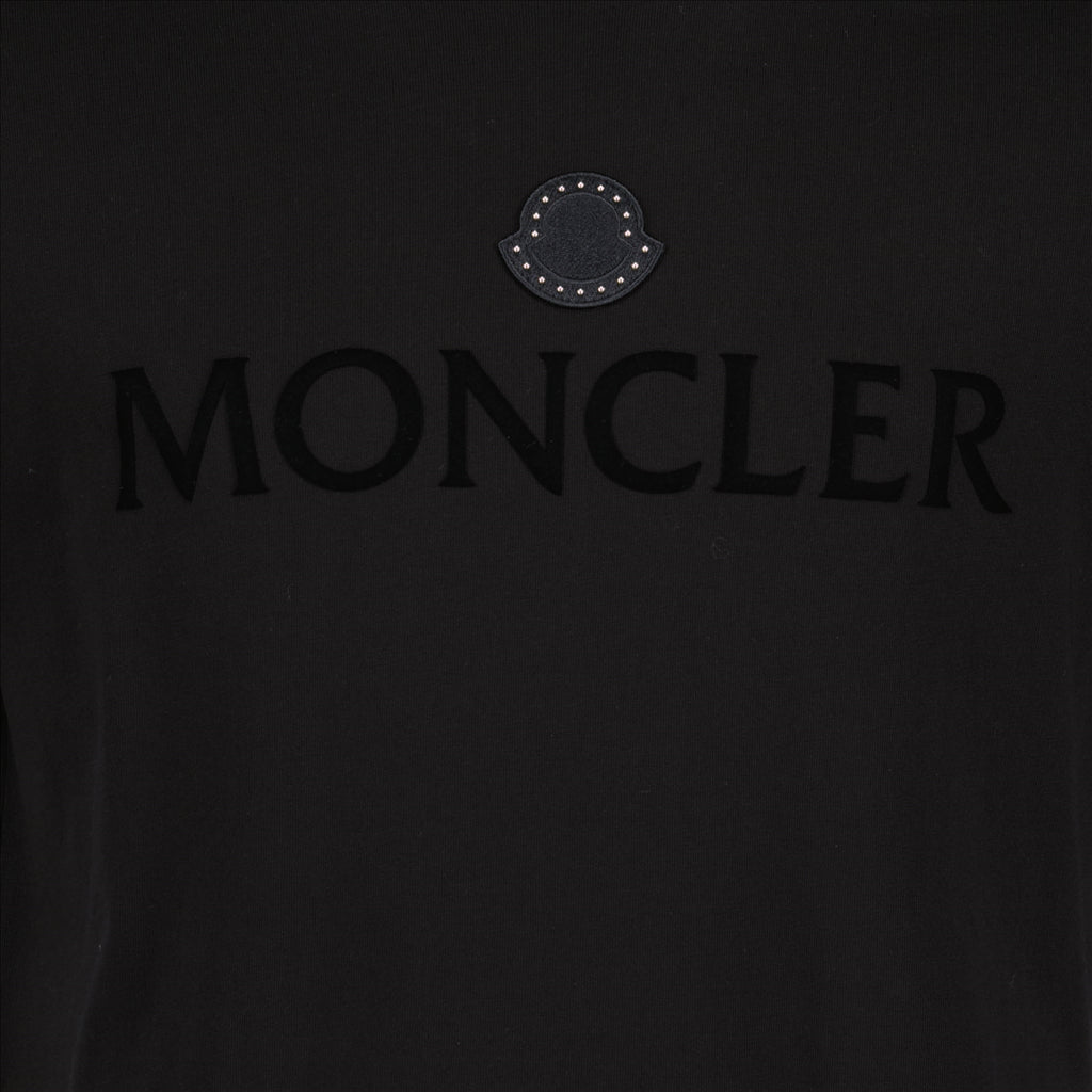 T-shirts Logo T-shirt Moncler Black Man