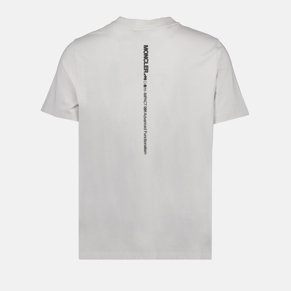 Camisetas T-shirt à logo Moncler Gris Homme