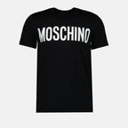 T-shirt T-shirt à logo Moschino Nero Homme
