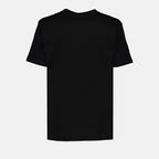 T-Shirts T-shirt à logo MSGM Schwarz Femme