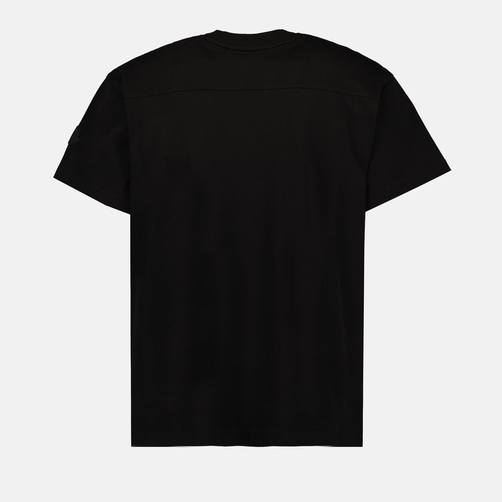 Camisetas T-shirt à logo Moncler Negro Homme