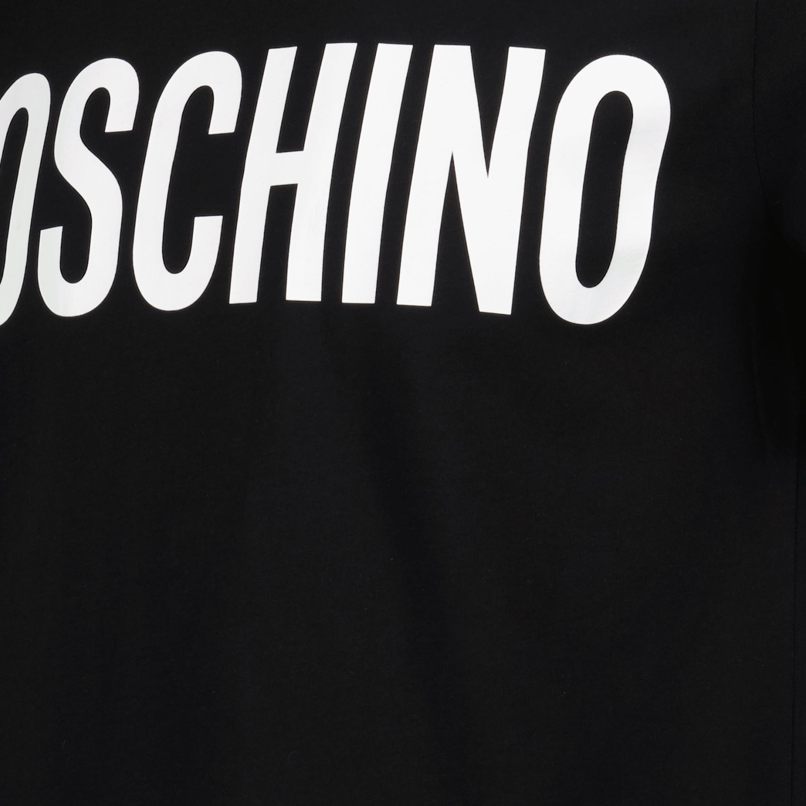 Camisetas T-shirt à logo Moschino Preto Homme
