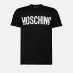 Camisetas T-shirt à logo Moschino Preto Homme