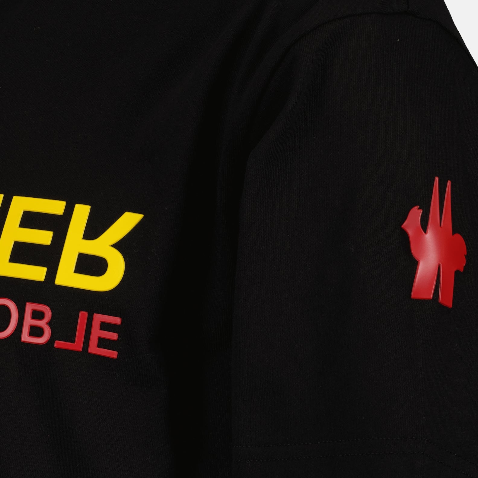 T-shirt T-shirt à logo Grenoble Moncler Grenoble Nero Homme