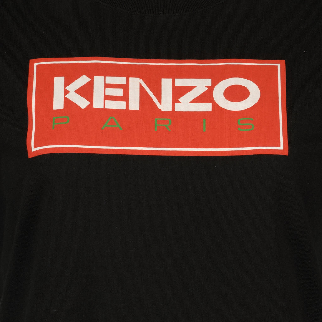 T-shirt T-shirt à logo Kenzo Nero Femme