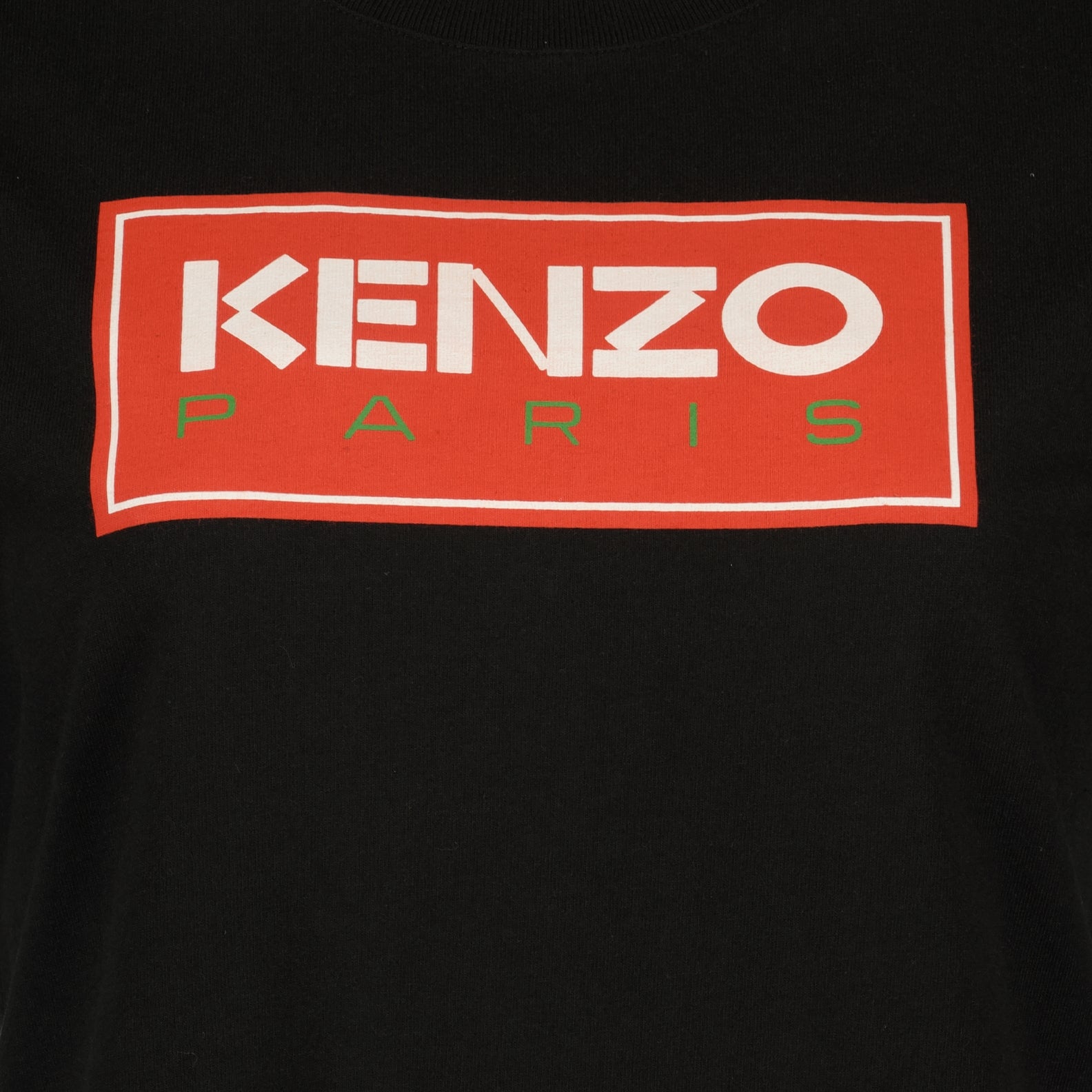 T-shirt T-shirt à logo Kenzo Nero Femme