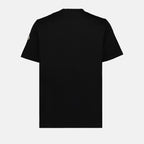 T-Shirts T-shirt à logos Moncler Schwarz Homme