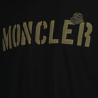 T-Shirts T-shirt à logos Moncler Schwarz Homme