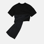 T-shirts T-shirt à nœud Alexander McQueen Noir Femme