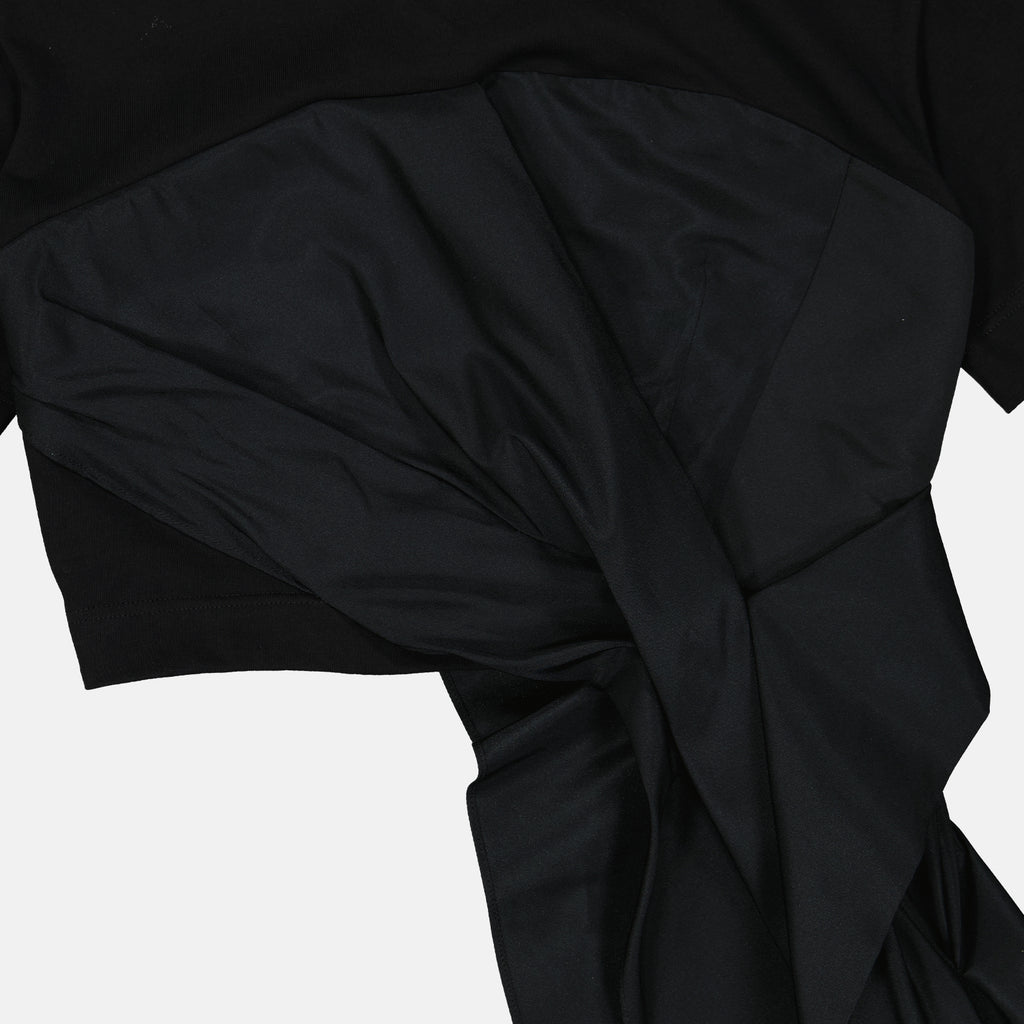 T-shirts T-shirt à nœud Alexander McQueen Noir Femme