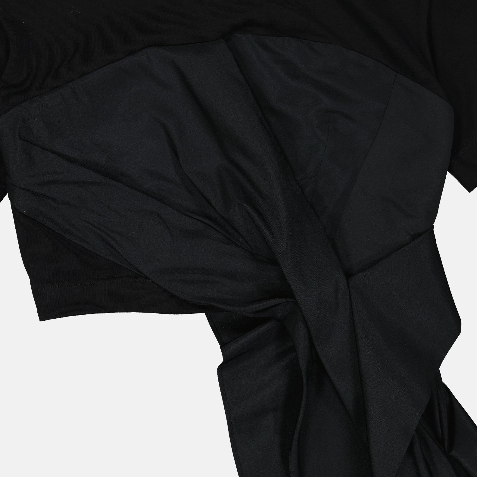 T-shirts T-shirt à nœud Alexander McQueen Noir Femme