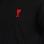 티셔츠 T-shirt Ami de Coeur Ami PARIS 검은색 남여공용