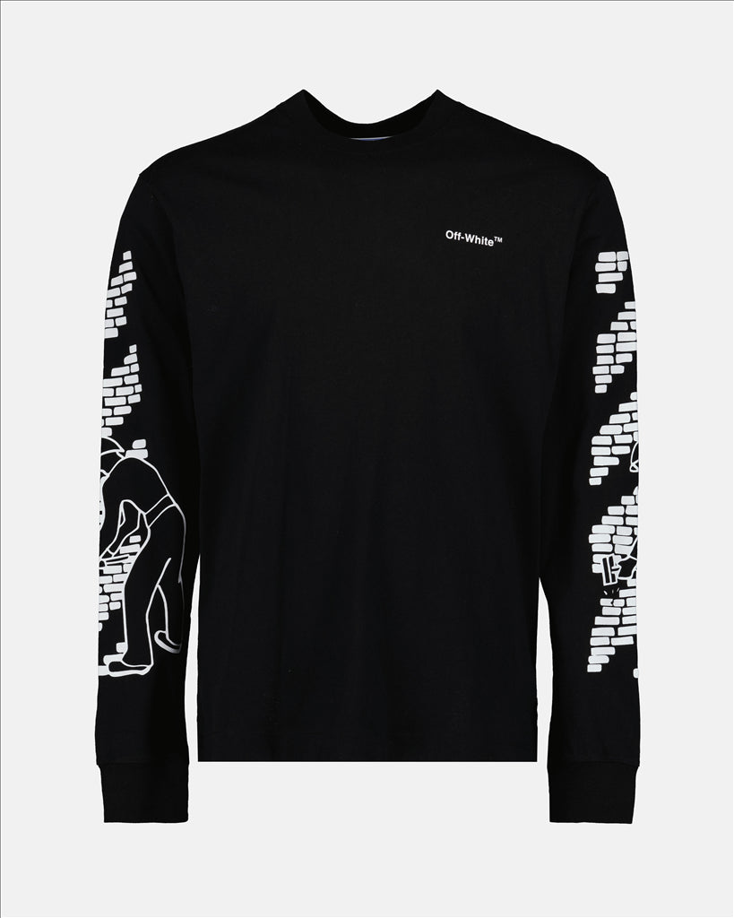 T-shirts T-shirt Arrow bricks Off-White Noir Homme