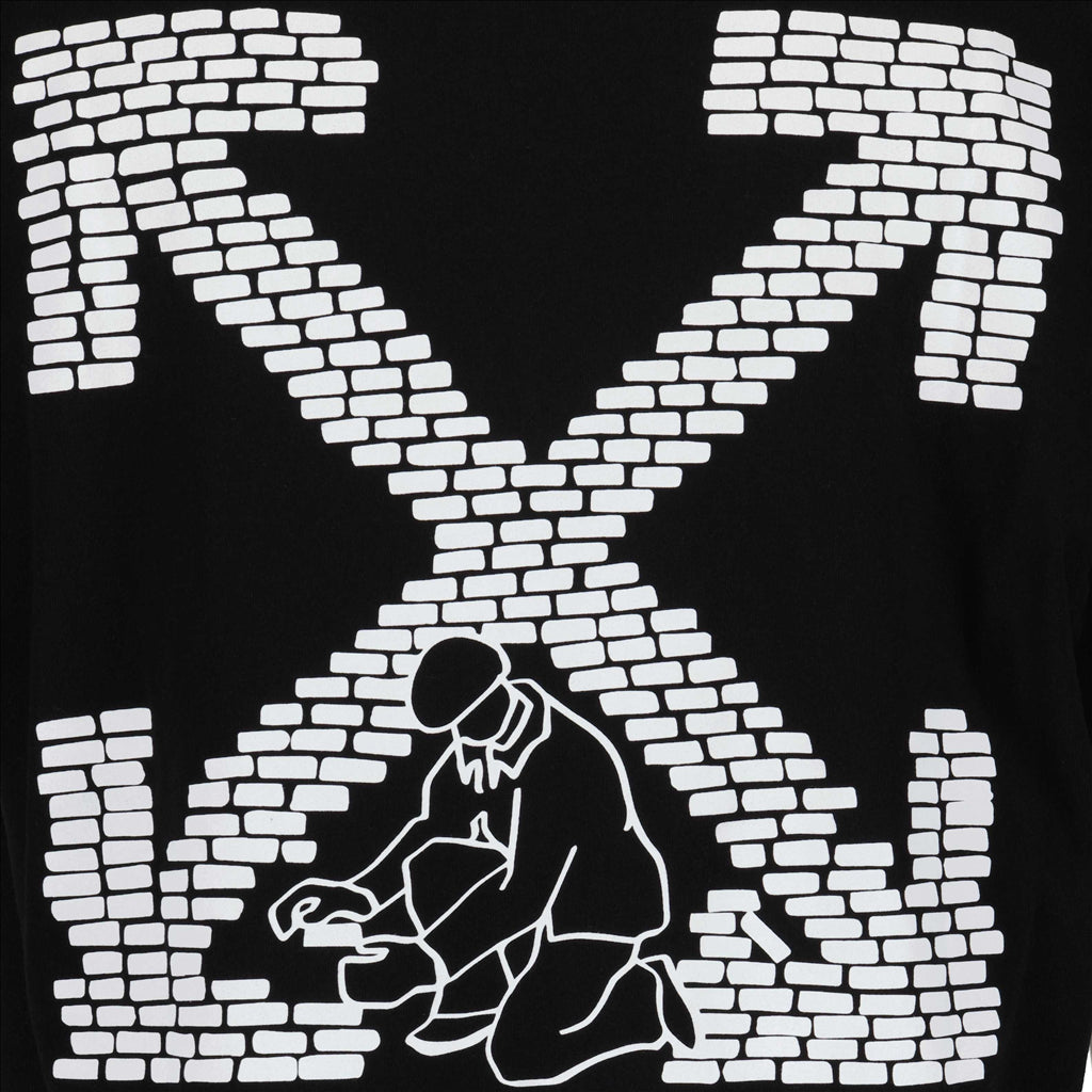 T-shirts T-shirt Arrow bricks Off-White Noir Homme