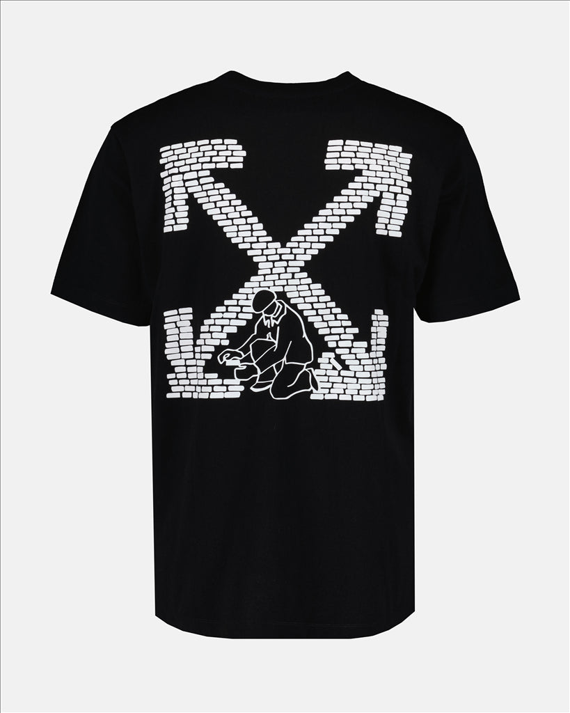 T-shirts T-shirt Arrow bricks Off-White Noir Homme