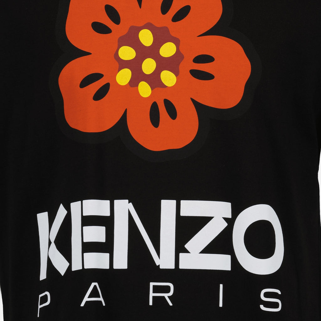 T-shirts T-shirt Boke Flower Kenzo Noir Homme