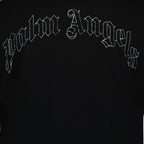 T-shirts Broken Shark T-shirt Palm Angels Black Man