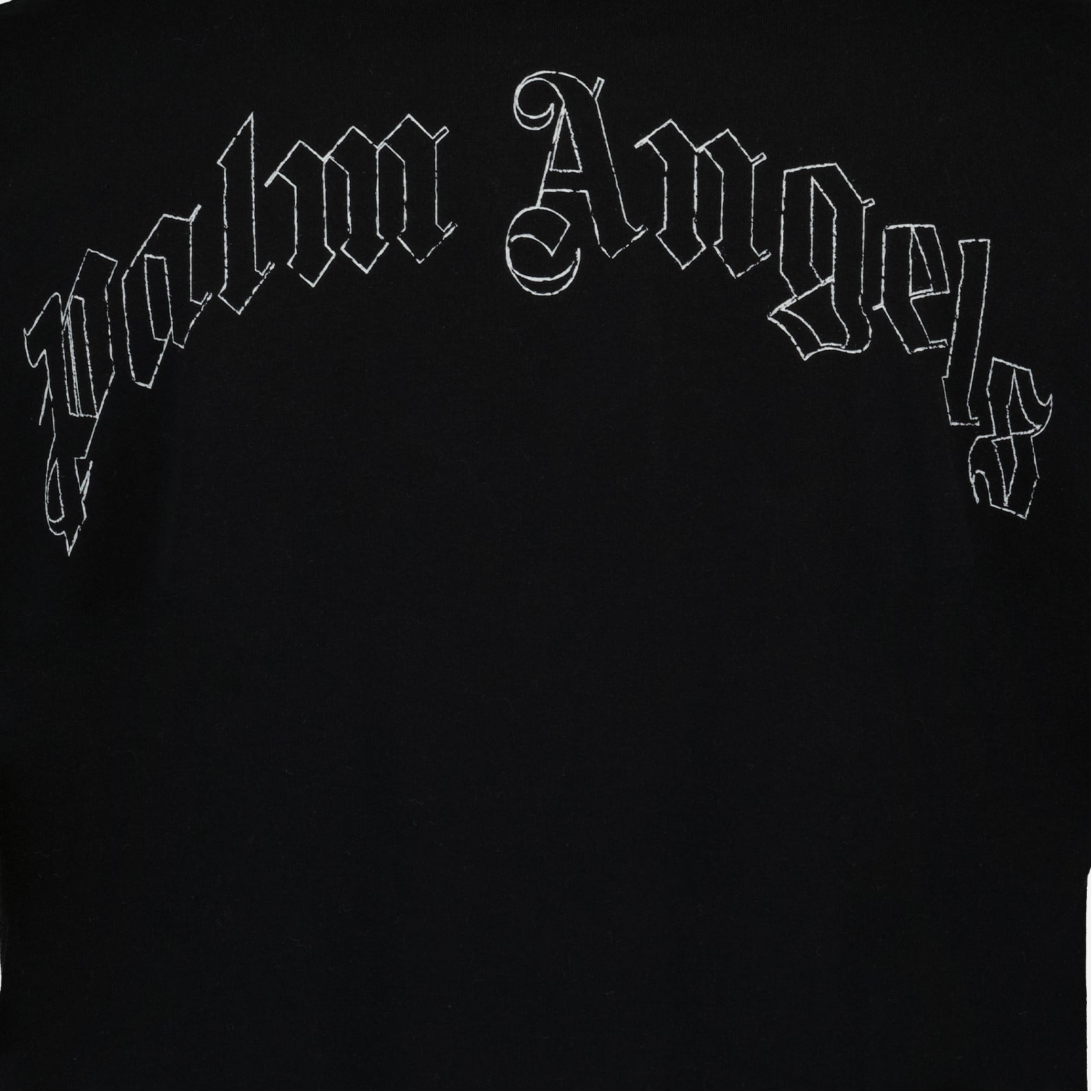 T-shirts Broken Shark T-shirt Palm Angels Black Man