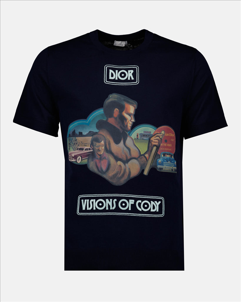 T-shirts Cody T-shirt Dior Blue Man