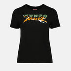 Tシャツ ケンゾー ピクセル T シャツ Kenzo 黒 女性