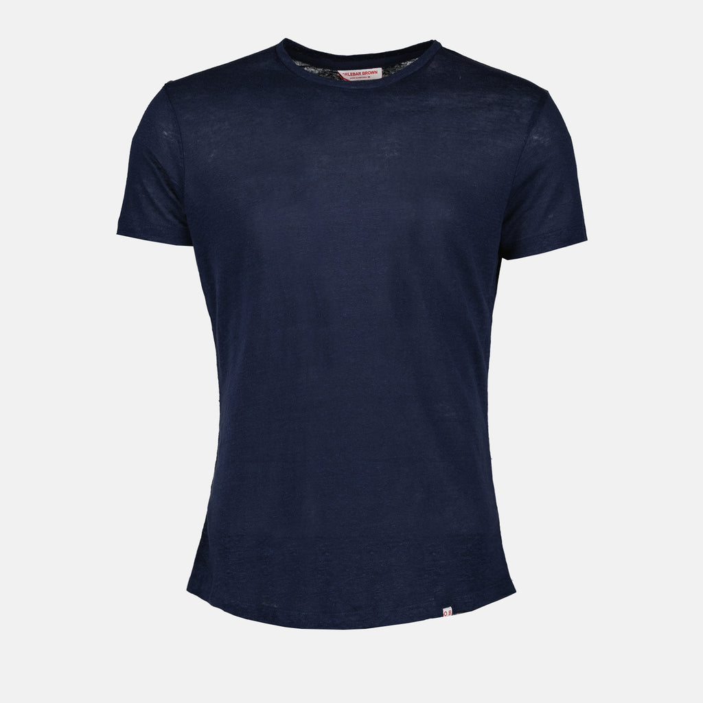 T-Shirts T-shirt Ob-T Orlebar Brown Blau Homme
