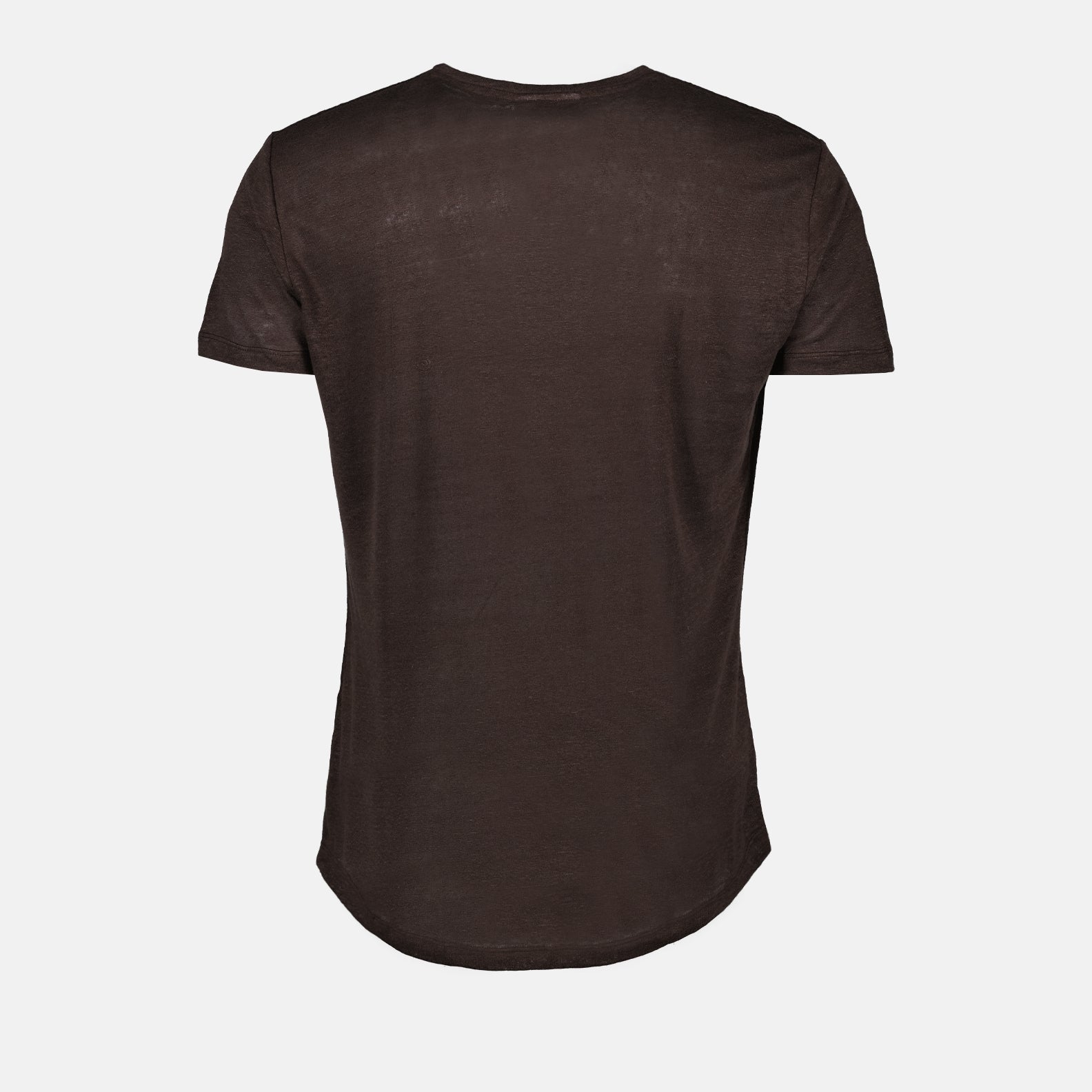 T-shirts T-shirt OB-T en lin Orlebar Brown Marron Homme