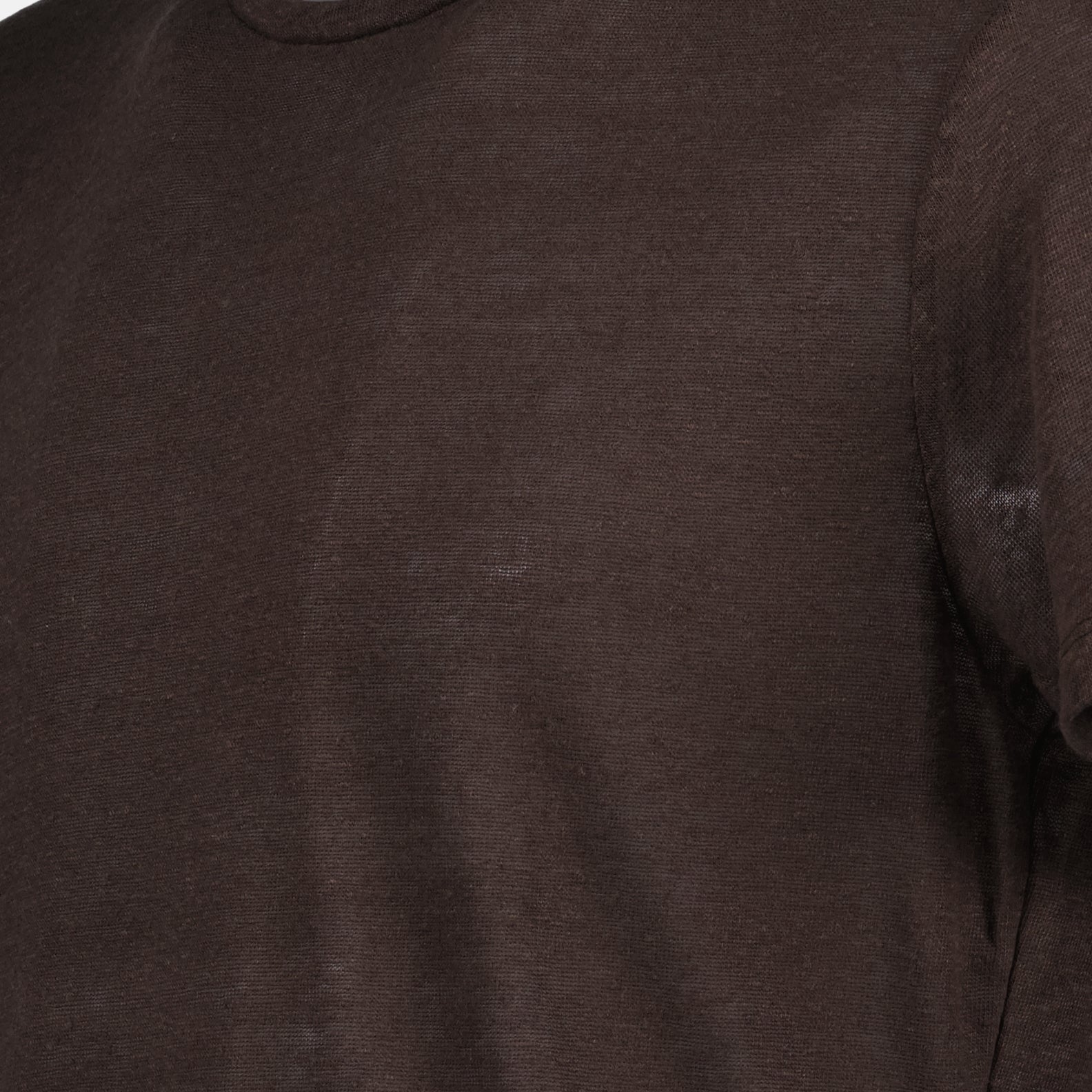 T-shirts T-shirt OB-T en lin Orlebar Brown Marron Homme