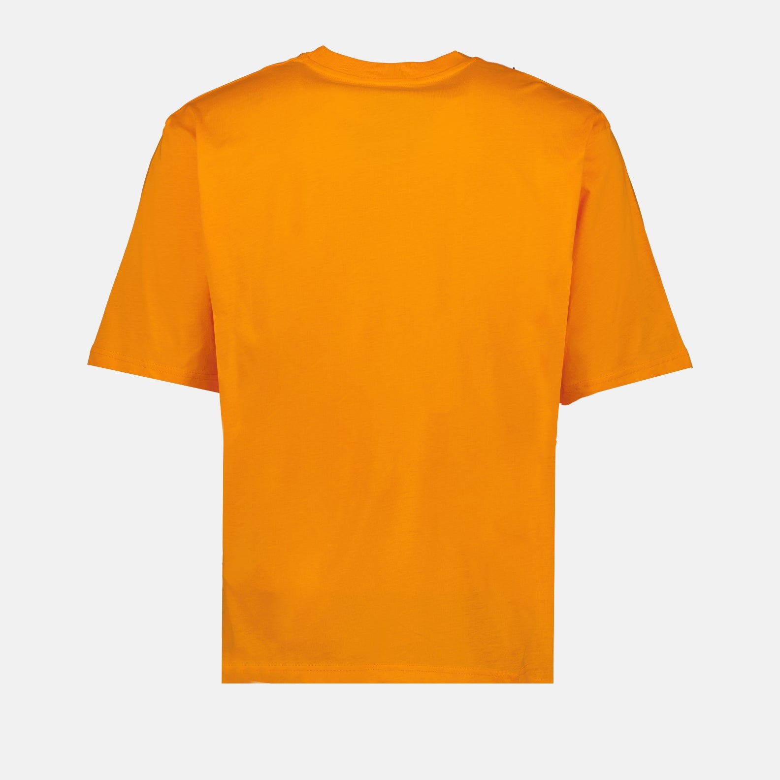 T-shirt T-shirt à logo brodé Moschino Arancia Homme