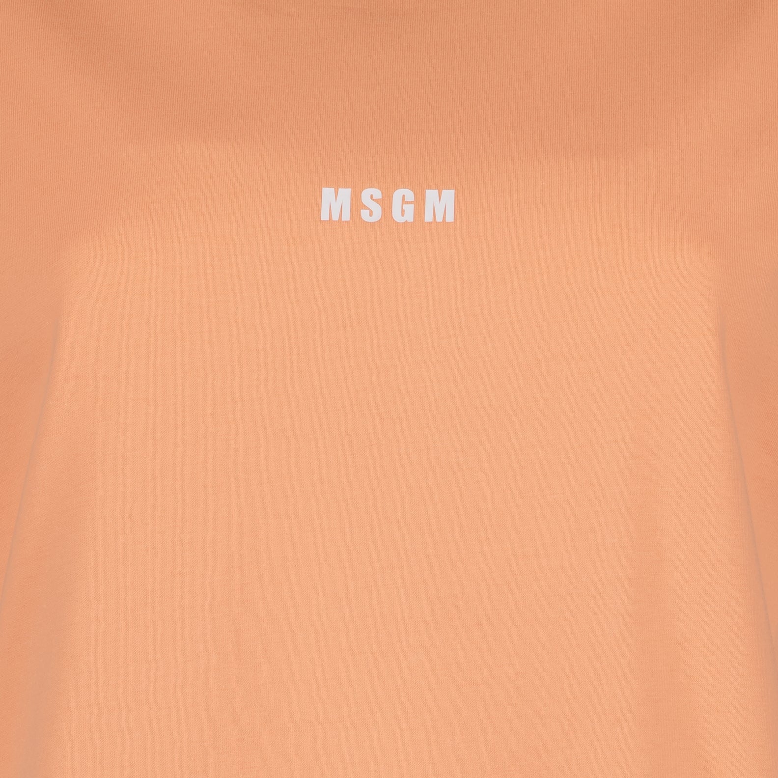 T-Shirts T-shirt à logo MSGM Orange Femme