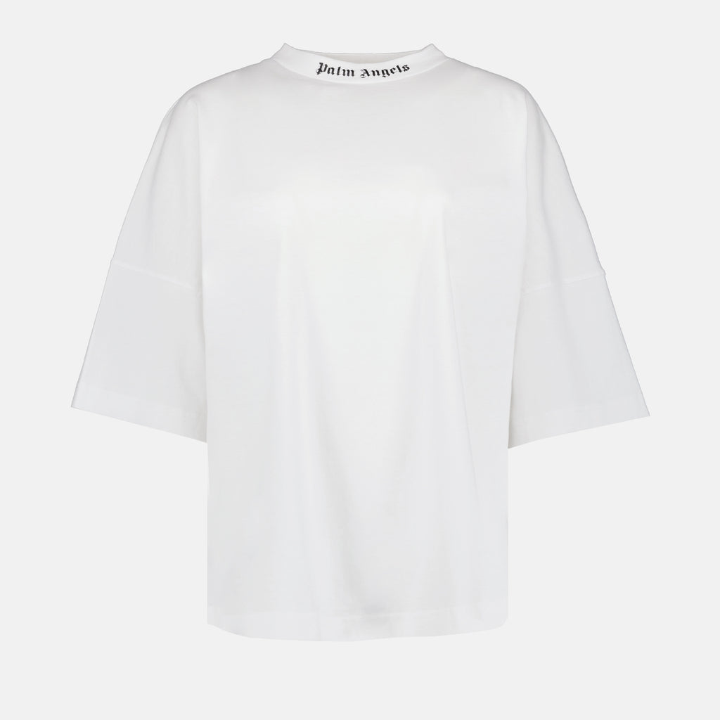 T-Shirts T-shirt oversize Palm Angels Weiß Femme