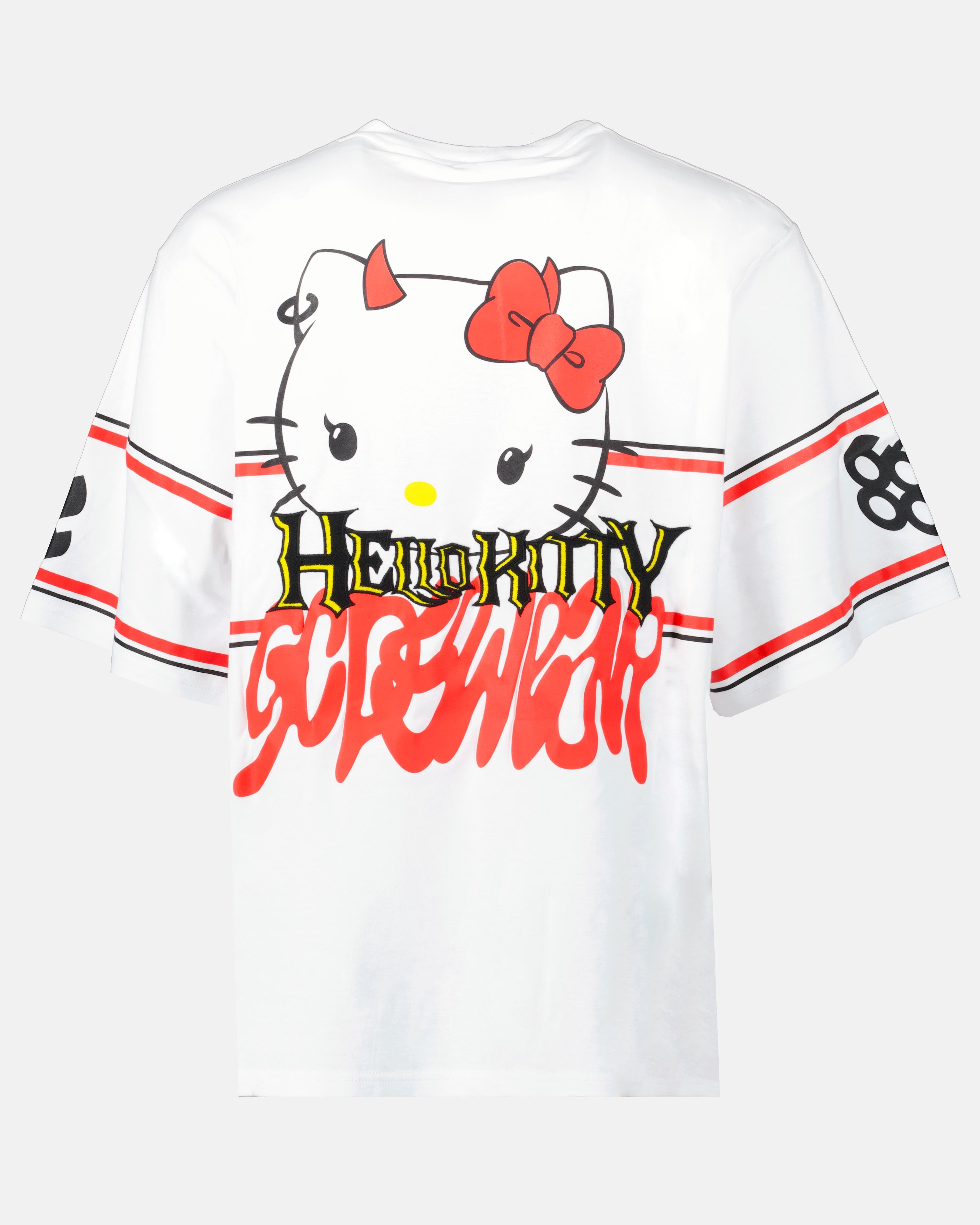 T-shirts T-shirt Hello Kitty GCDS Blanc Homme