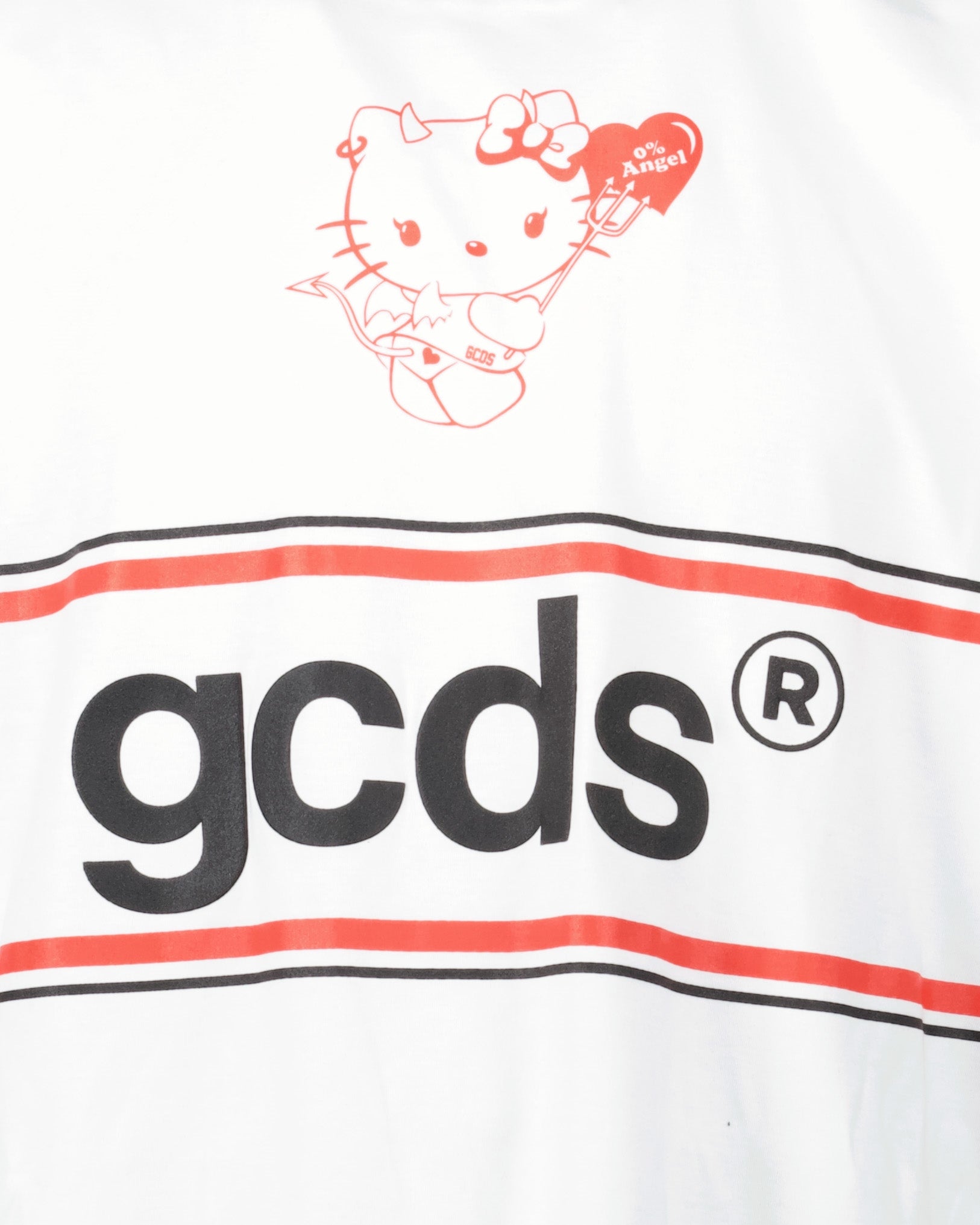 T-shirts T-shirt Hello Kitty GCDS Blanc Homme