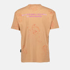 T-shirts Painted pxp t-shirt Palm Angels Orange Man