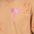T-shirts Painted pxp t-shirt Palm Angels Orange Man