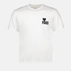 T-shirts Paris Ami de Coeur T-shirt Ami PARIS White Unisex
