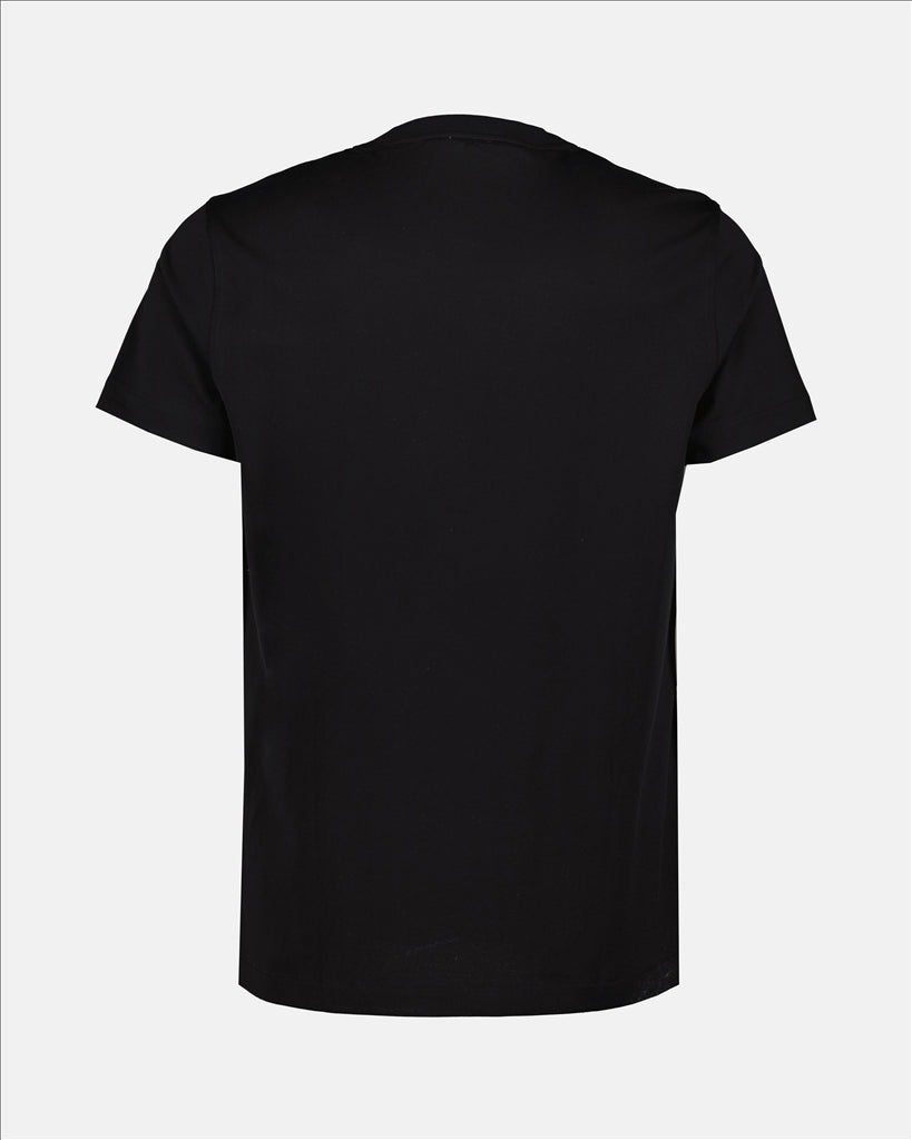 Camisetas Camiseta con Logo Parker Burberry Negro Homme
