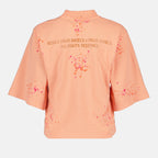 T-Shirts T-shirt PXP painted Palm Angels Orange Femme