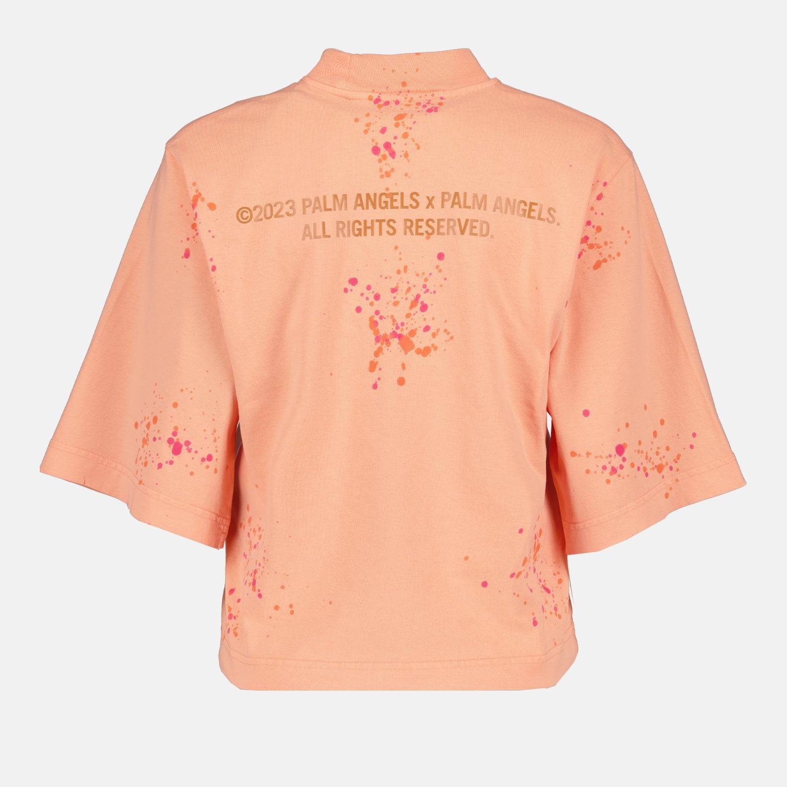 T-Shirts T-shirt PXP painted Palm Angels Orange Femme