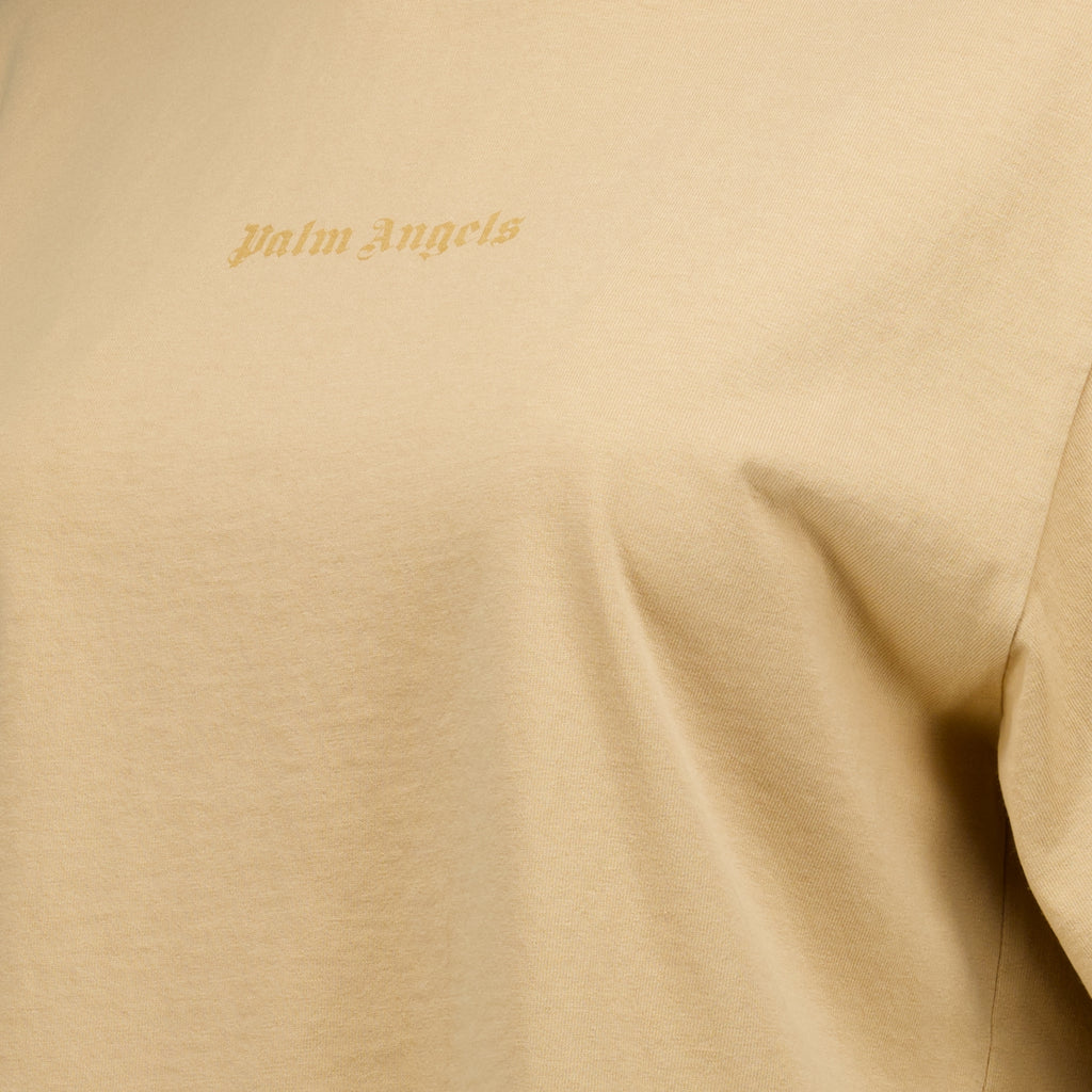 T-Shirts T-shirt reverse logo Palm Angels Beige Femme